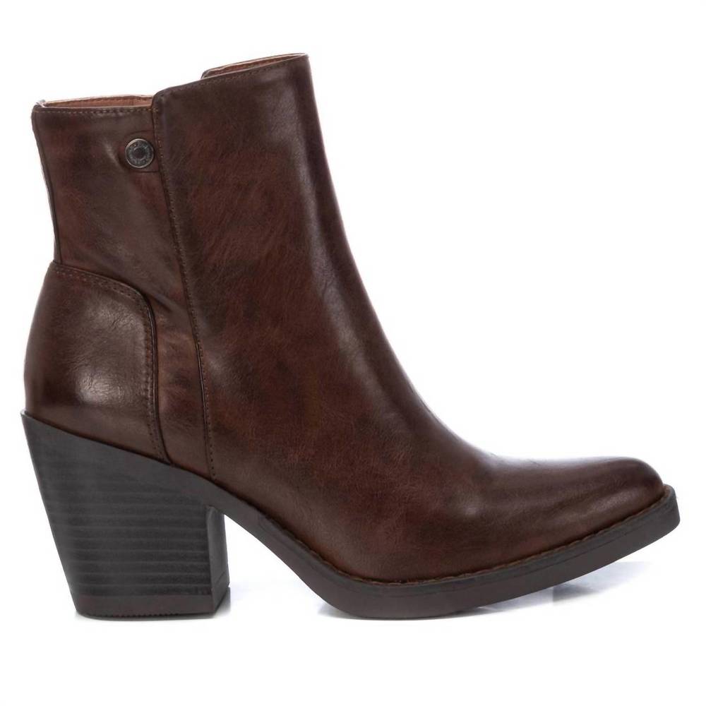 NEW XTI women's refresh booties in camel